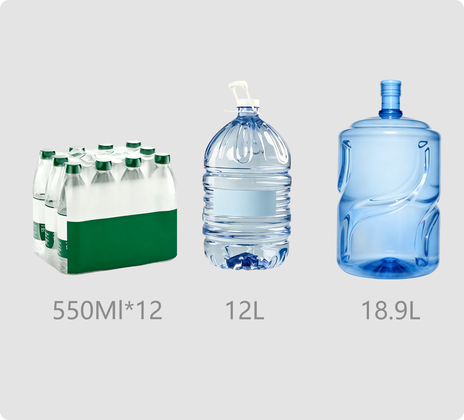 Works with all water jug types — carries heavy loads